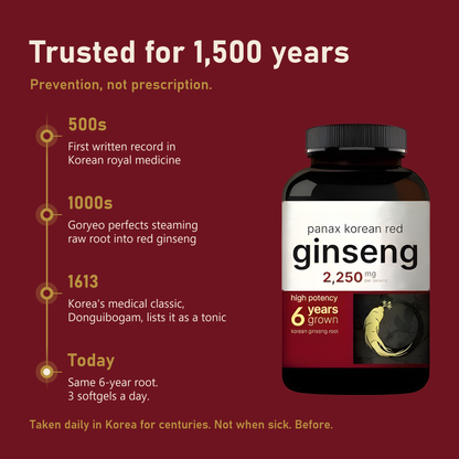 Korean Red Ginseng Root Extract